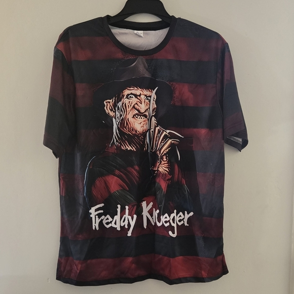 Other - 🍒🍒 Freddy Krueger Striped Graphic T-Shirt